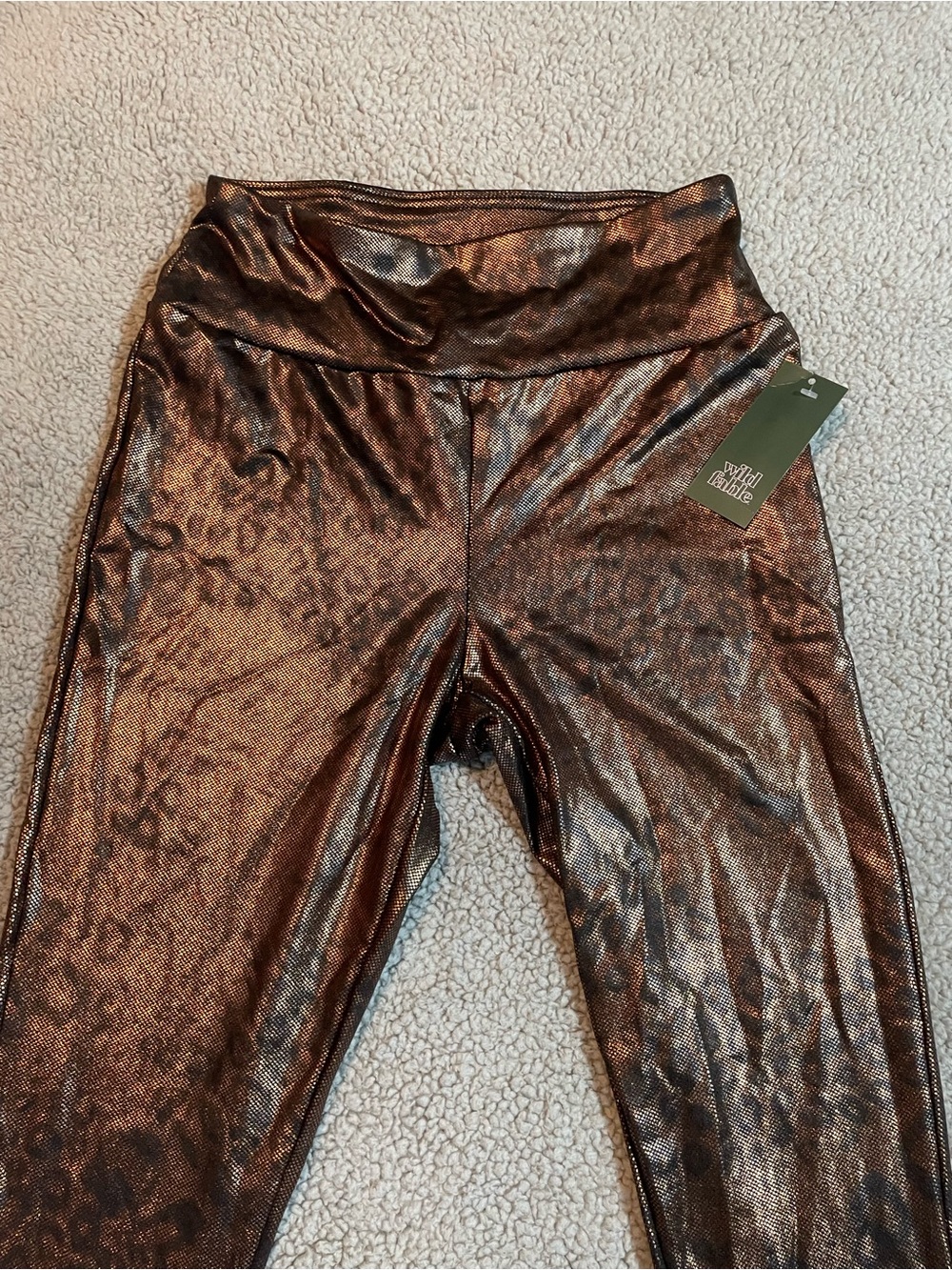 wild fable Shimmery Bronze ' Leggings